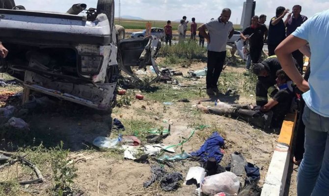 Ankara’da trafik kazası: 2 ölü, 7 yaralı