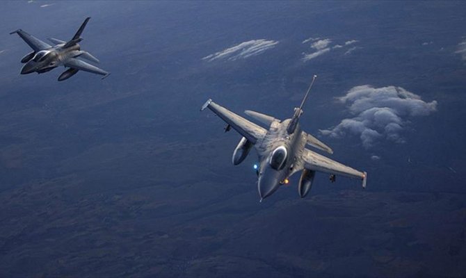 Irak'ın kuzeyinde 8 terörist etkisiz hale getirildi