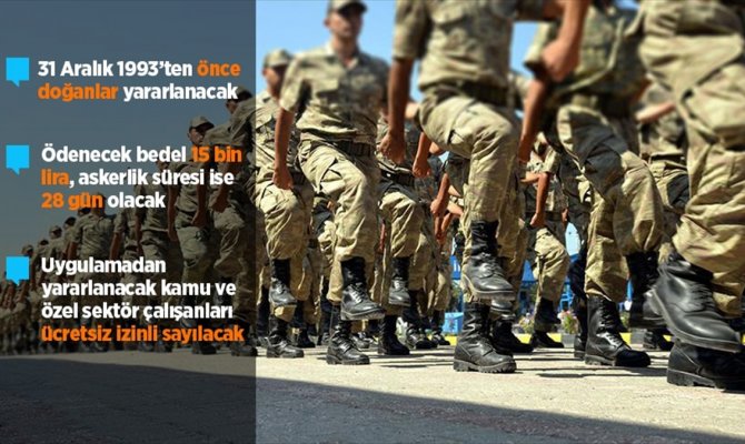Bedelli askerlik düzenlemesinin detayları belli oldu