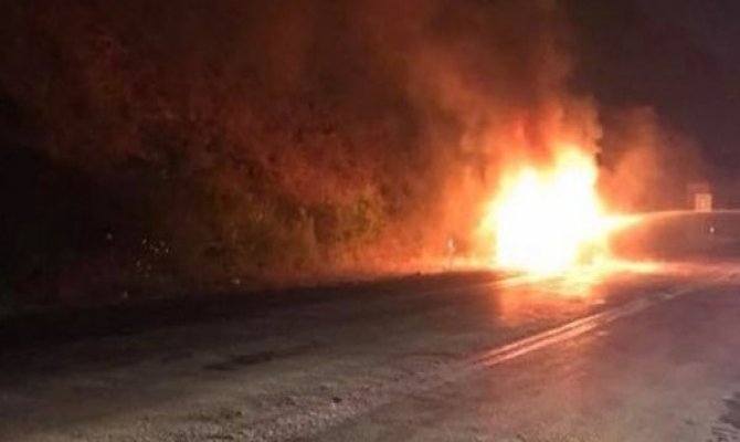 Osmaniye'de geri dönüşüm fabrikasındaki yangın