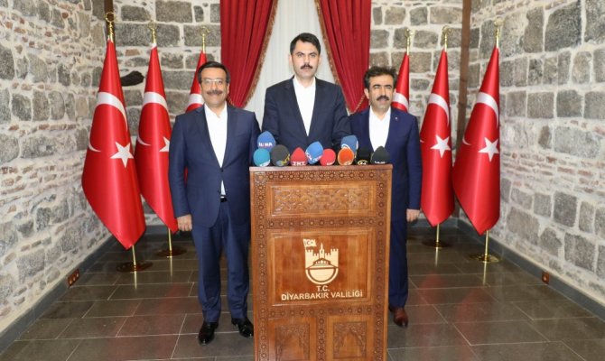 Diyarbakır’a 2 ’Millet Bahçesi’ müjdesi