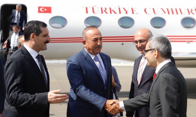 Dışişleri Bakanı Çavuşoğlu Azerbaycan’da