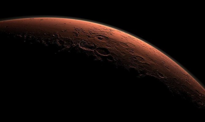 Mars yüzeyinde su gölü bulundu