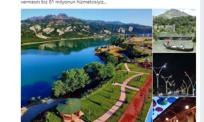 Tunceliler yapılan hizmet için Mahir Ünal'a teşekkür ettiler