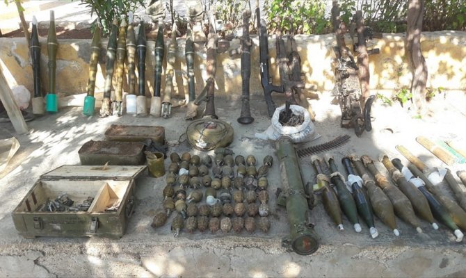 Afrin'de 'temizlik' sürüyor