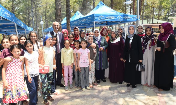 Kahramanmaraşlı Hafız Ve Yaz Okulu Öğrencileri Dulkadiroğlu Mesire Alanında Buluştu