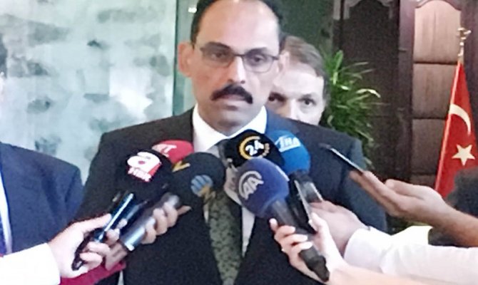 Kalın, azınlık cemaatlerinin temsilcileriyle bir araya geldi