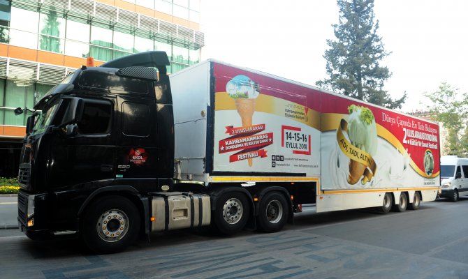 Dondurma Tırı Yola Çıktı