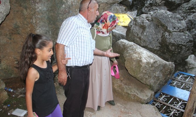 Serinlemek isteyen bu mağaraya geliyor