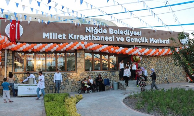 Millet Kıraathanelerine bir yenisi daha
