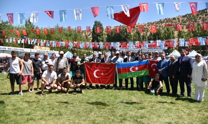 Göksun 39. Karakucak Güreş Festivaline Akın Ettiler