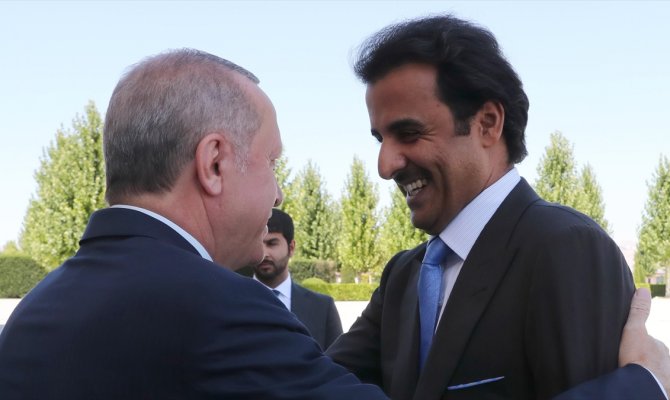 Katar Emiri Al Sani: Türkiye'nin ve oradaki kardeşlerimizin yanındayız