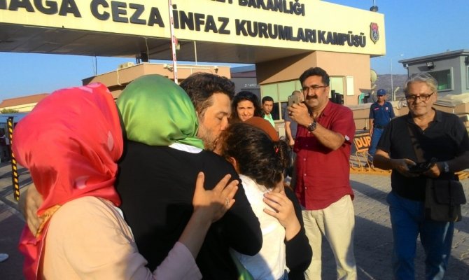 Taner Kılıç cezaevinden çıktı