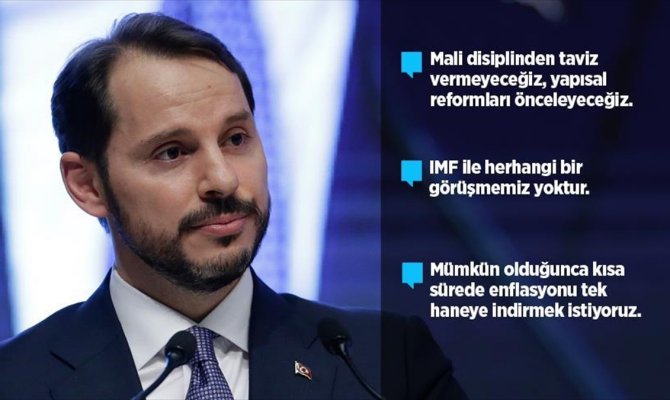 Hazine ve Maliye Bakanı Albayrak: Mali disiplinden taviz vermeyeceğiz