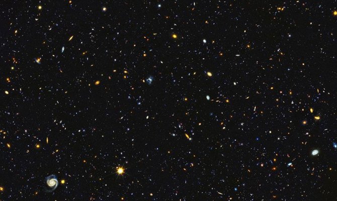 Galaksi panaroması görüntülendi