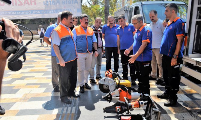 AFAD stant açtı, vatandaş inceledi!