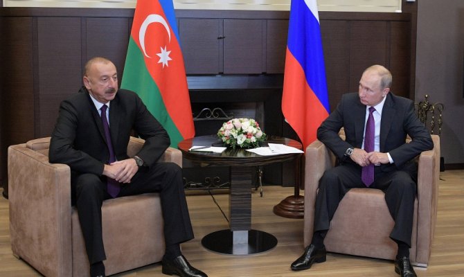 Aliyev ile Putin Soçi’de görüştü