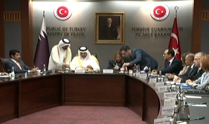 Türkiye ve Katar anlaşmayı imzaladı