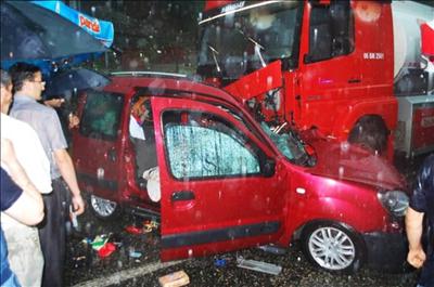 Giresunda trafik kazası: 2 ölü