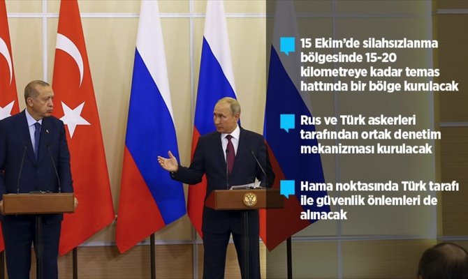 Türkiye ve Rusya'dan İdlib'de silahsız bölge kararı