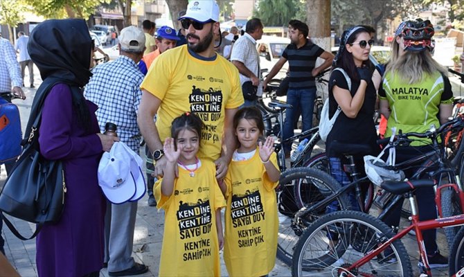 Malatya'da 'Sağlıklı Yaşam için Birlikte Yürüyoruz' etkinliği