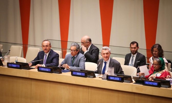 BM’de “Mülteciler İçin Küresel Sözleşme” oturumuna katıldı