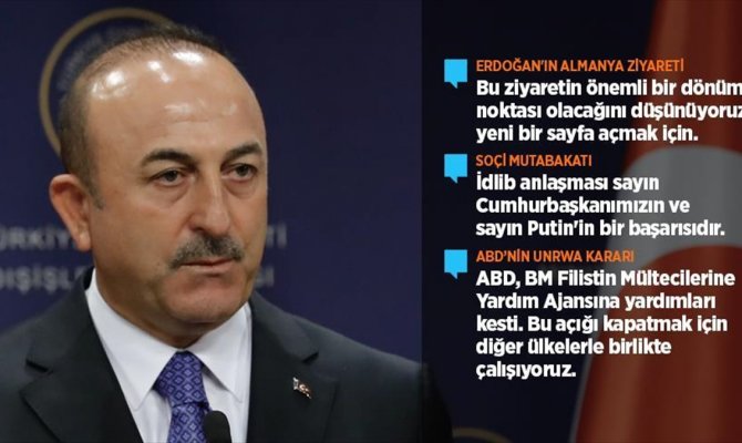 Dışişleri Bakanı Çavuşoğlu: İdlib anlaşması sayın Cumhurbaşkanımızın ve Putin'in bir başarısıdır