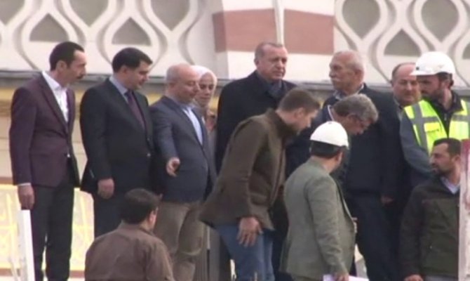 Erdoğan Çamlıca Camii’nde