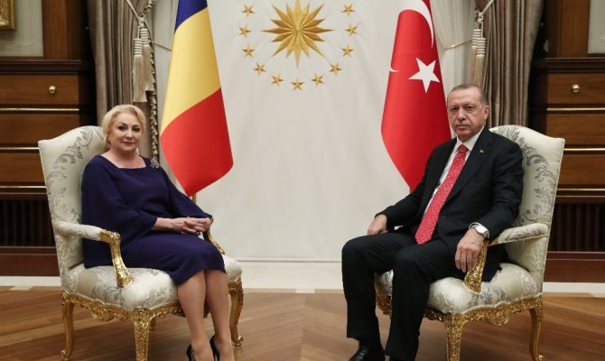 Romanya Başbakanı Beştepe’de