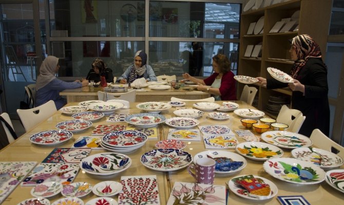 Malatya’da Çini sanatına yoğun ilgi