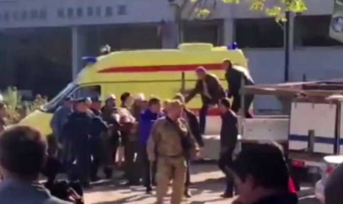 Kırım’da okulda terör saldırısı: 18 ölü