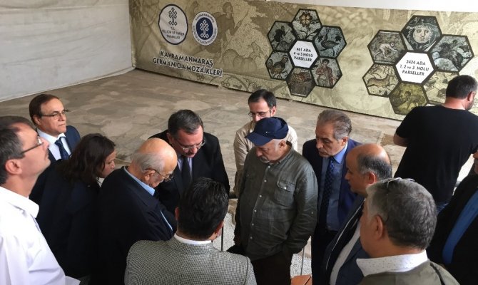 Germanicia mozaikleri ziyaretçilerini ağırlıyor