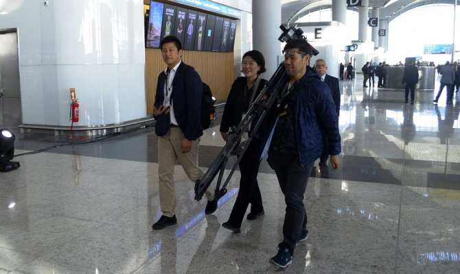 Açılışa dünya medyasından yoğun ilgi