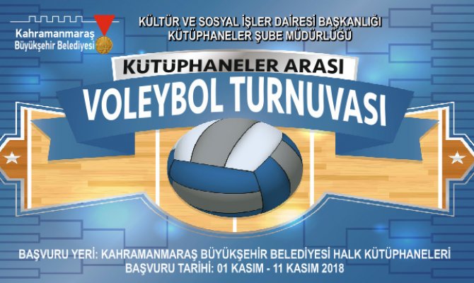 Kahramanmaraş’ta voleybol turnuvası düzenlenecek