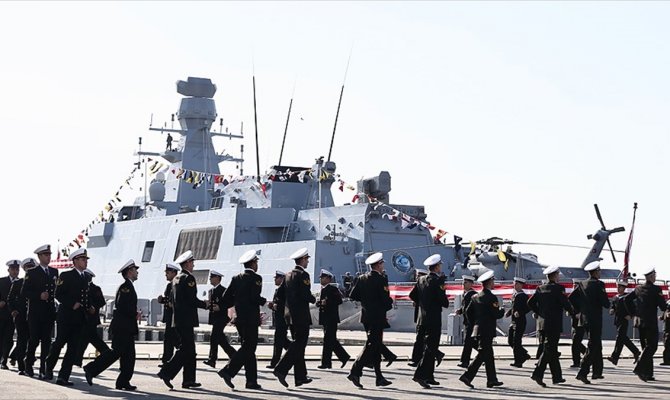 Milli savaş gemisi Burgazada, Deniz Kuvvetleri'ne teslim edildi