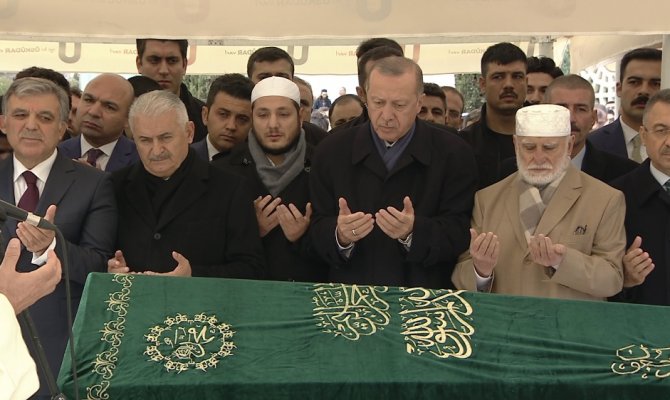 Tivnikli’nin cenaze törenine Erdoğan da katıldı