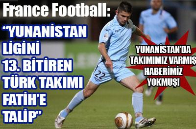 Yunanistan ligini 13. bitiren Türk takımı