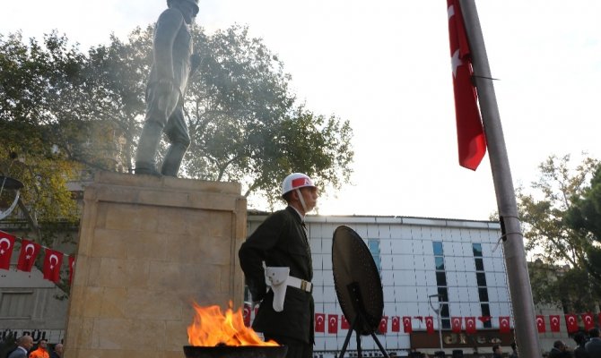 Kahramanmaraş’ta Atatürk’ü anma töreni düzenlendi