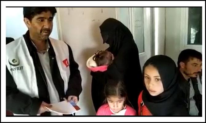 Kahramanmaraşlı Doktorlar Azez’de sağlık taraması yaptılar