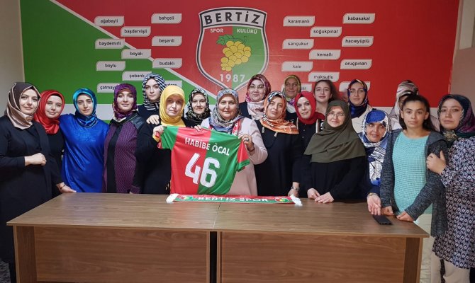 Milletvekili Öçal Bertizspor’u ziyaret etti