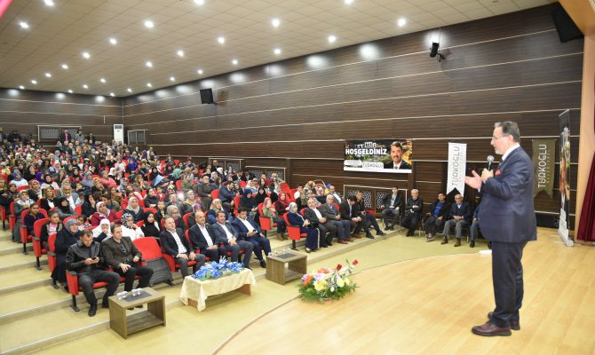 Prof.Dr. Mustafa Karataş Türkoğlu’nda