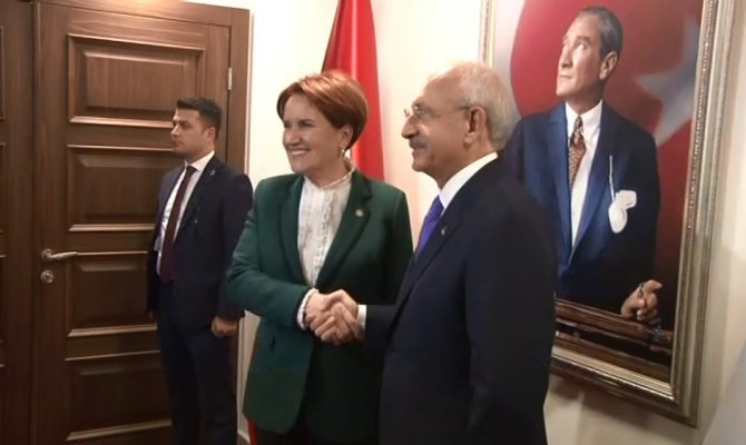Kılıçdaroğlu- Akşener görüşmesi sonrası ortak açıklama