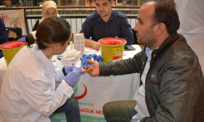 Halk diyabete karşı bilinçlendiriliyor