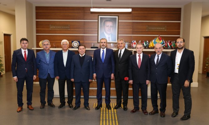 KMBGC’den Mahir Ünal’a ‘Teşekkür’ Ziyareti