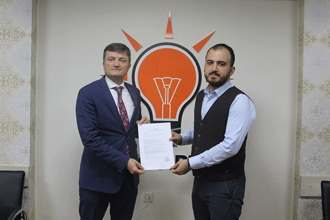 Murat Ermeydan Aday Adaylığı başvurusunu yaptı