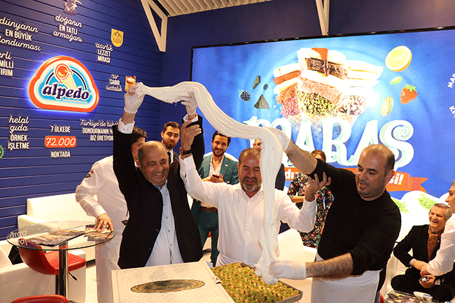 Kahramanmaraş Dondurması 17.müsiad Expo Fuarına Katıldı