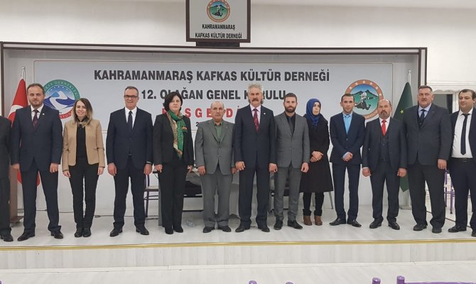 Kahramanmaraş Kafkas Kültür Derneği Yeni Yönetimini Seçti