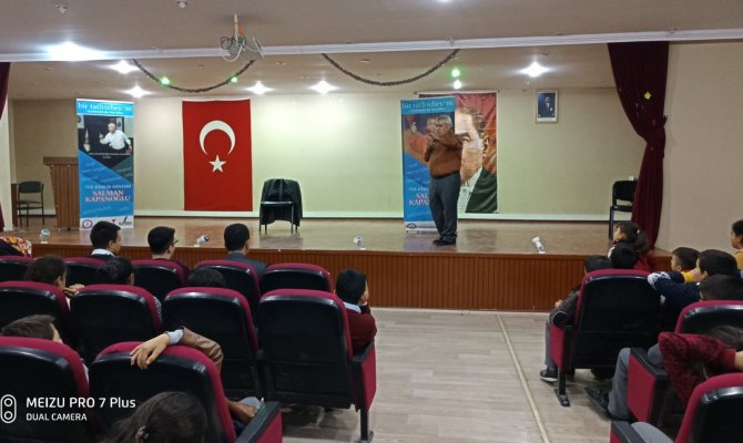 Salman Kapanoğlu tutumluluk üzerine eğitimler veriyor