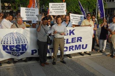 İzmirde oturma eylemi