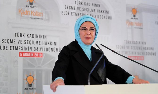 Emine Erdoğan: Kadınlarımız yerel yönetimlerde söz sahibi olmalı
